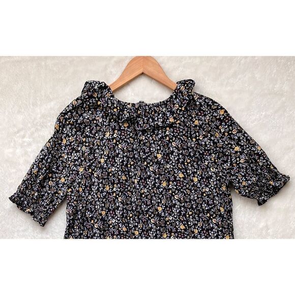 Madewell Ruffle Button-Front Trapeze Dress in Folkmagic
Floral, Size XS - Picture 15 of 16